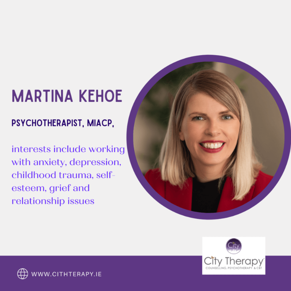 Martina Kehoe, Psychotherapist, MIACP